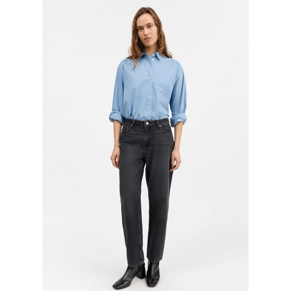 Skall Studio Allison Cropped Jeans, Vintage Washed Black